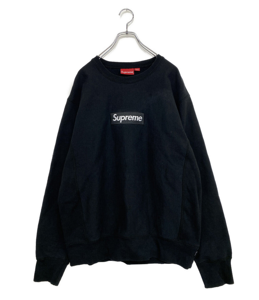 Supreme スウェット BOX LOGO CREWNECK BLK CANADA製 メンズ SIZE L シュプリーム