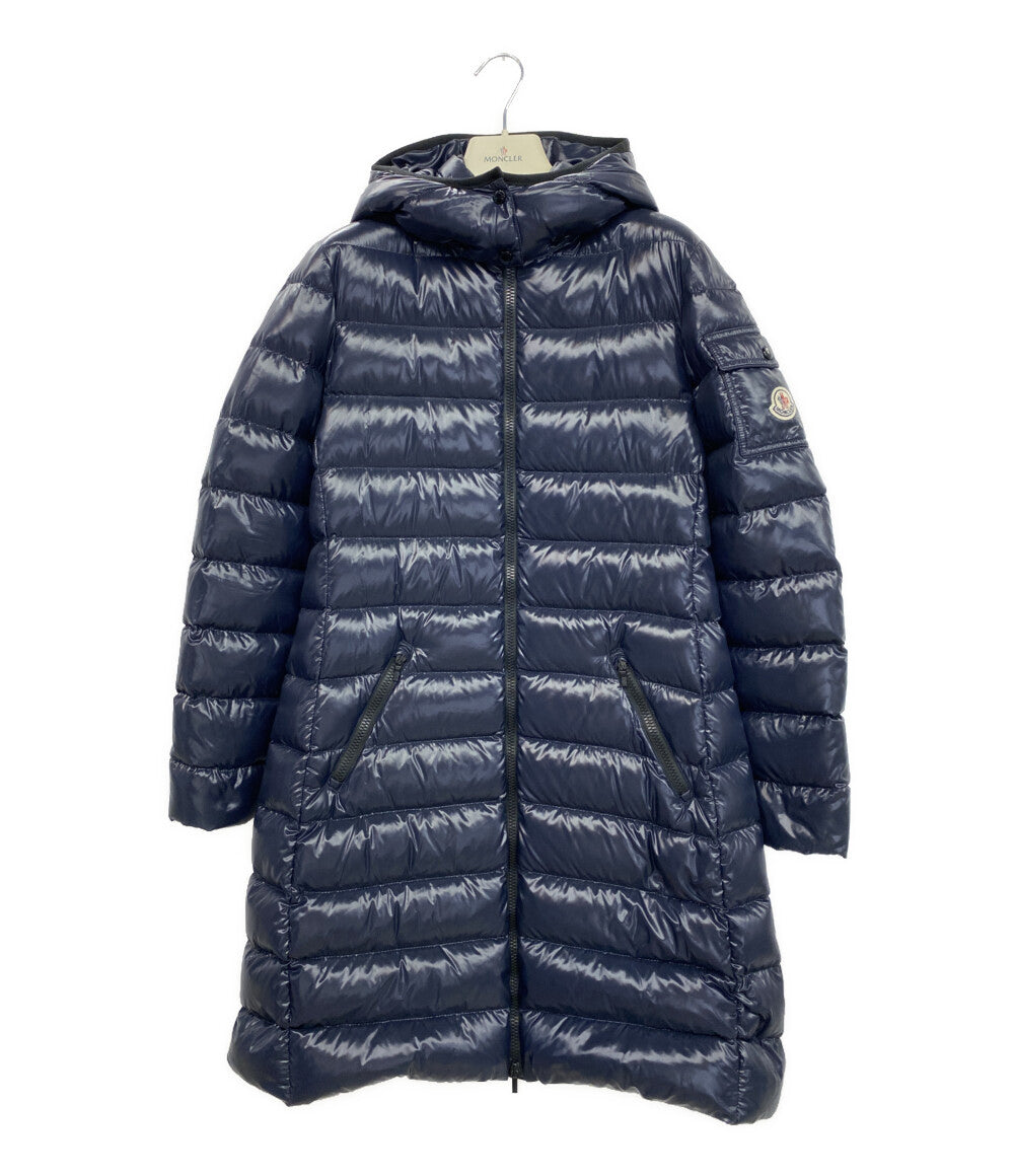 MONCLER ダウンコート MOKA GIUBBOTTO ネイビー レディース SIZE 14 モンクレール