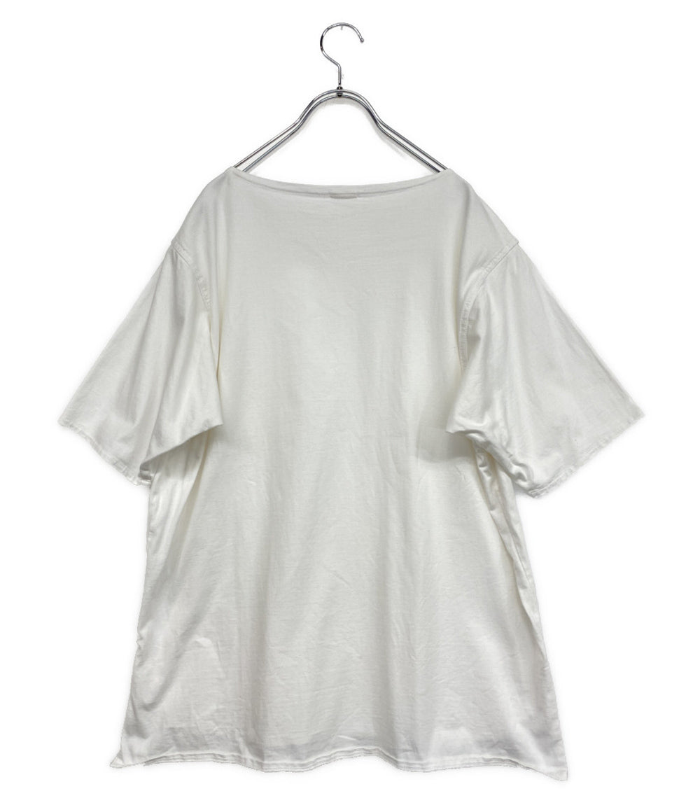 COMOLI 半袖Ｔシャツ ボートネック k01-05002 ホワイト メンズ SIZE 1 コモリ