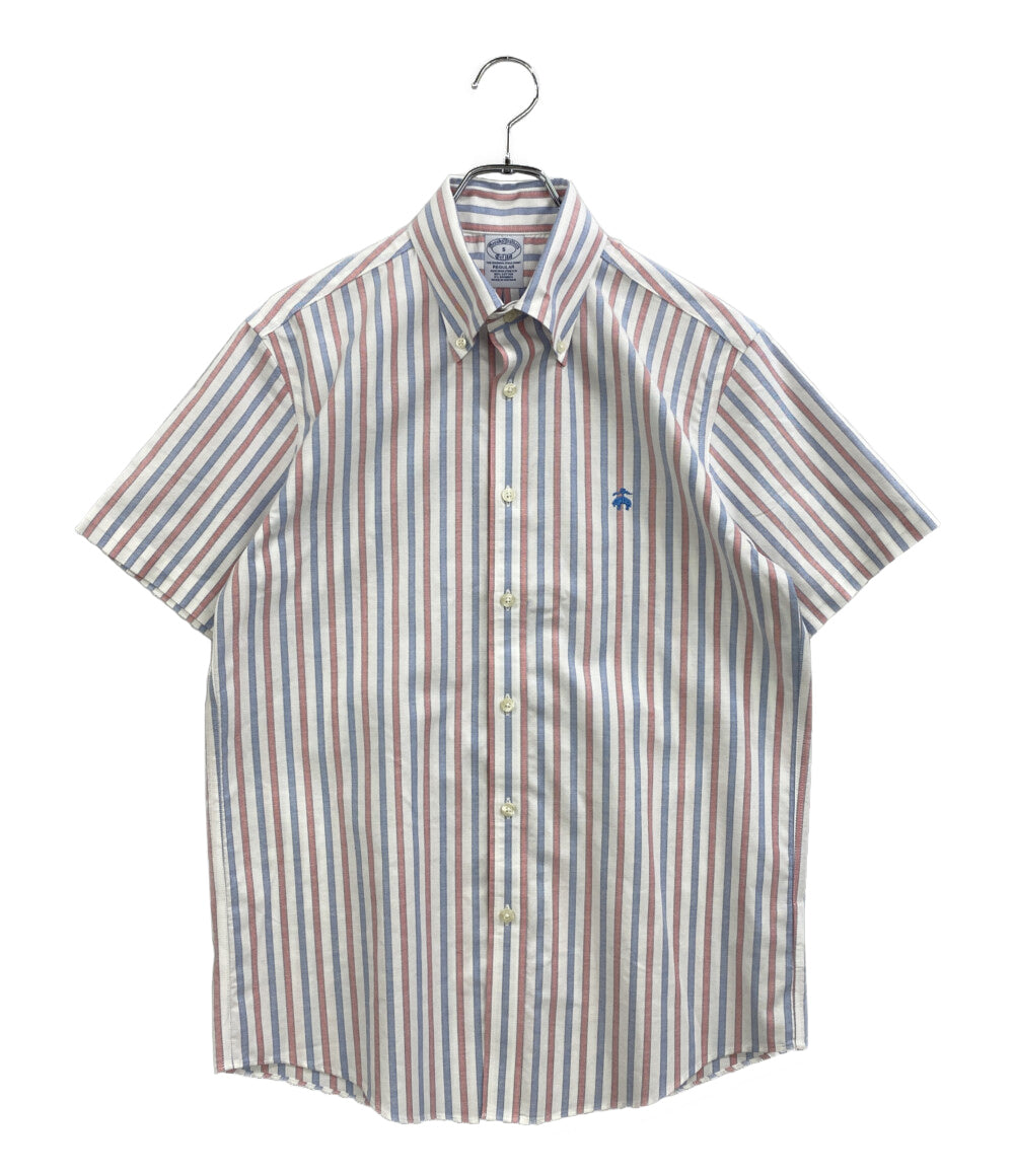 美品 Brooks Brothers 半袖シャツ ストレッチオックスフォード メンズ SIZE S ブルックスブラザーズ
