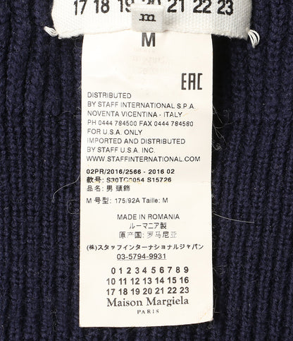 Maison Margiela ウールビーニー ネイビー レディース SIZE M メゾンマルジェラ