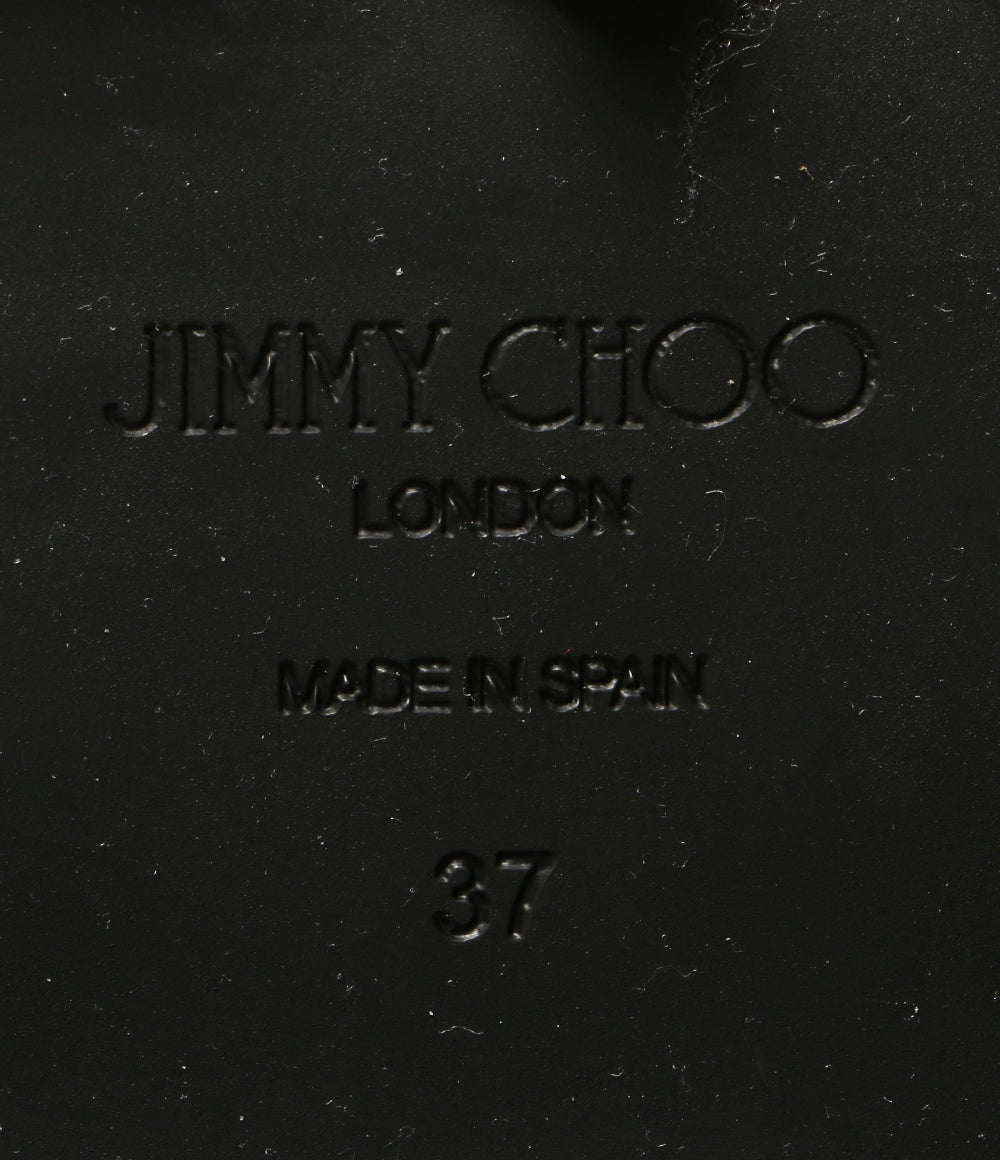 JIMMY CHOO ブーツ BIKER 2 OTK FLAT QOZ ブラック レディース SIZE 37 ジミーチュウ