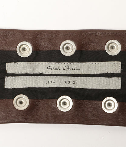 RICK OWENS 24ss LIDO レザーチョーカー レディース リックオウエンス