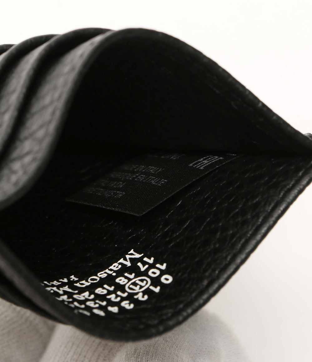 美品 Maison Margiela カードケース ブラック SA1VX0006 26年製 レディース メゾンマルジェラ