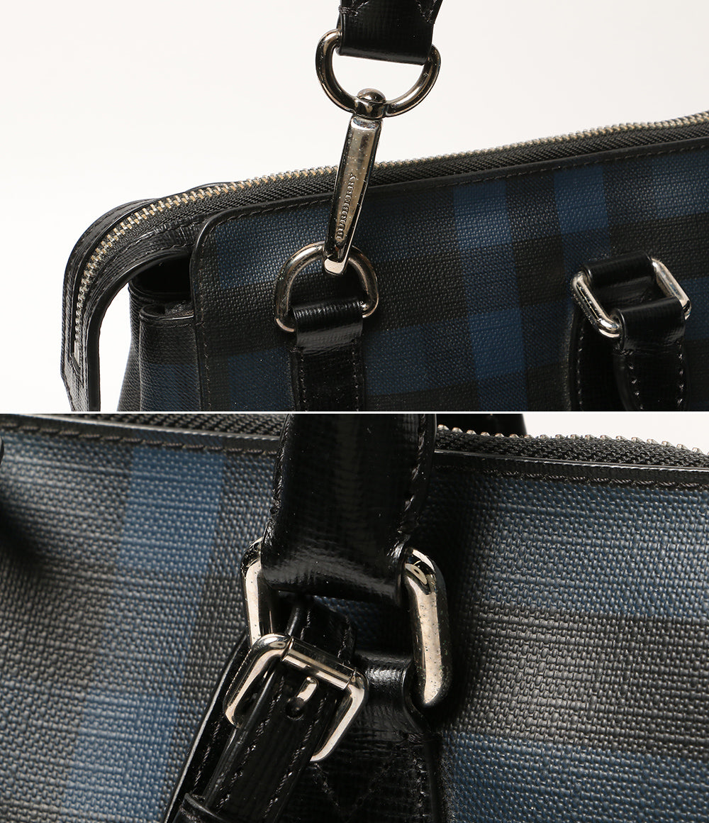 BURBERRY ブリーフケース ロンドンチェック メンズ バーバリー