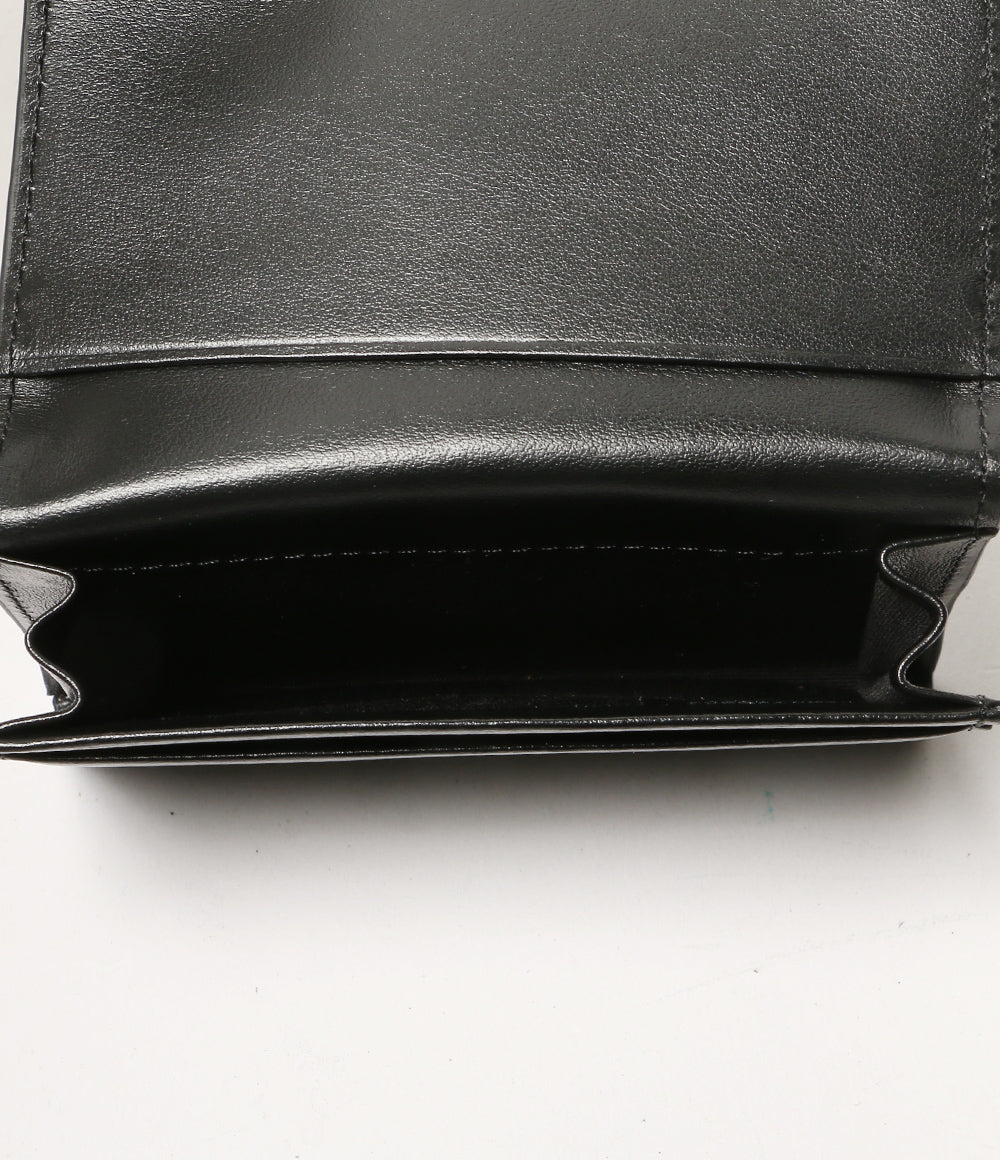 美品 PAUL SMITH カードケース ブラック 873920 BPS653 牛革 メンズ ポール・スミス