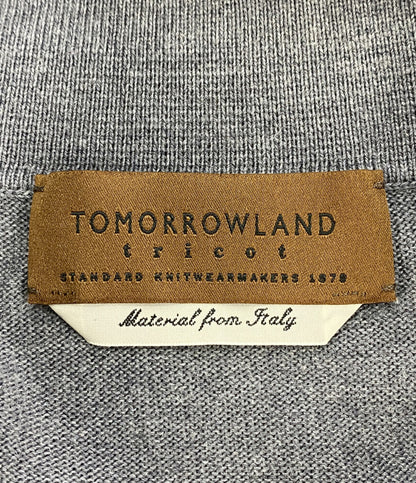 TOMORROWLAND ポロシャツ コットン シルク グレー 61-02-12-02002 メンズ SIZE S トゥモローランド