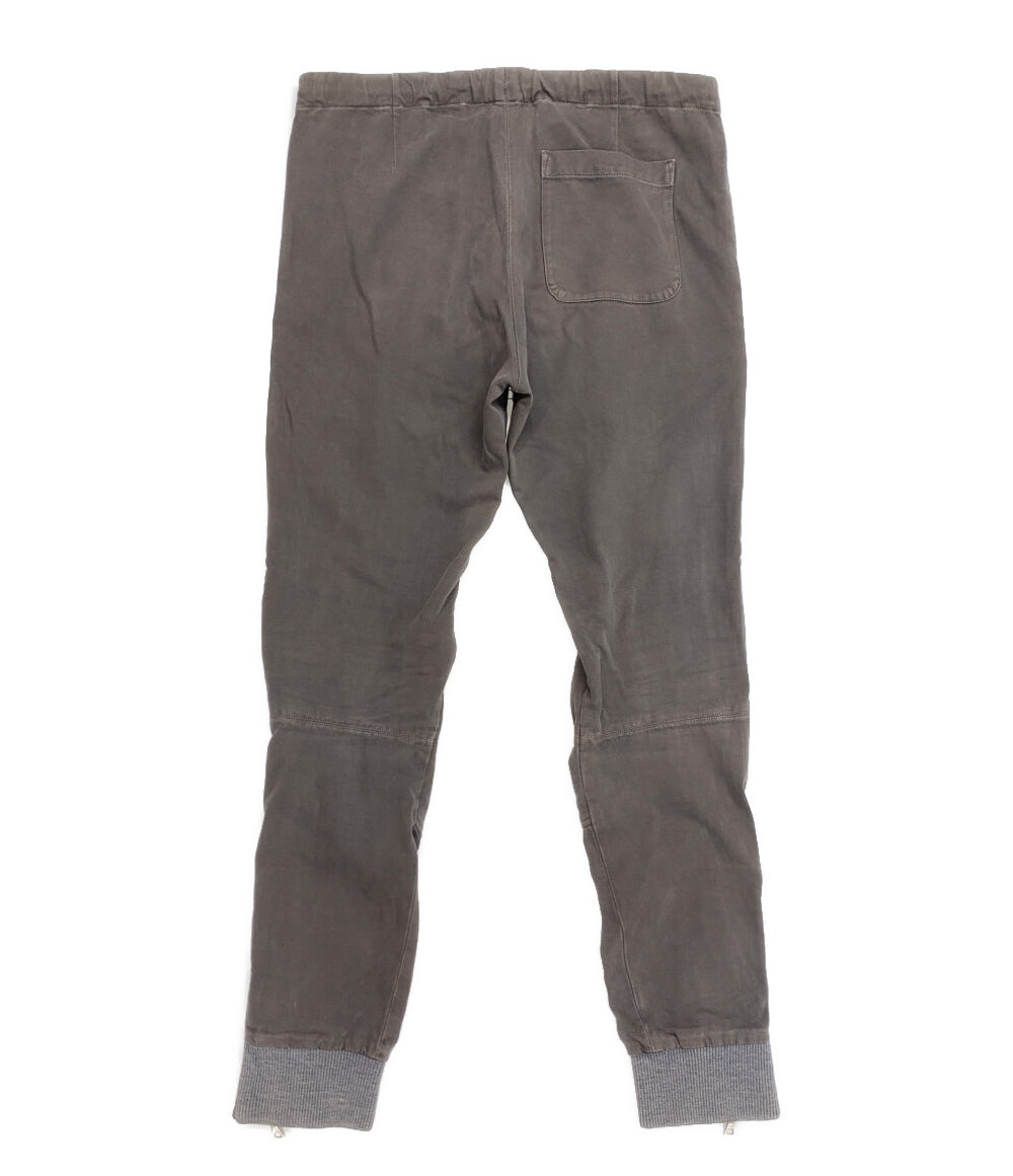 DRIES VAN NOTEN スウェットバイカーパンツ riri 73-04-44-04005 メンズ SIZE 44 ドリスヴァンノッテン
