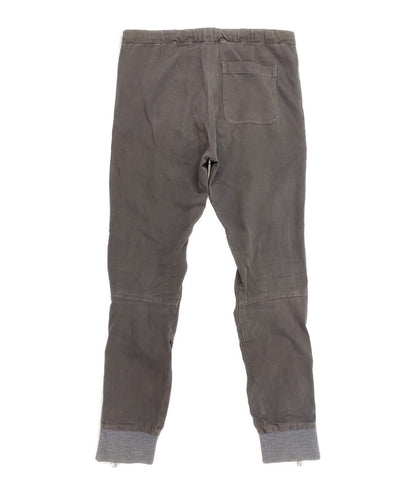 DRIES VAN NOTEN スウェットバイカーパンツ riri 73-04-44-04005 メンズ SIZE 44 ドリスヴァンノッテン