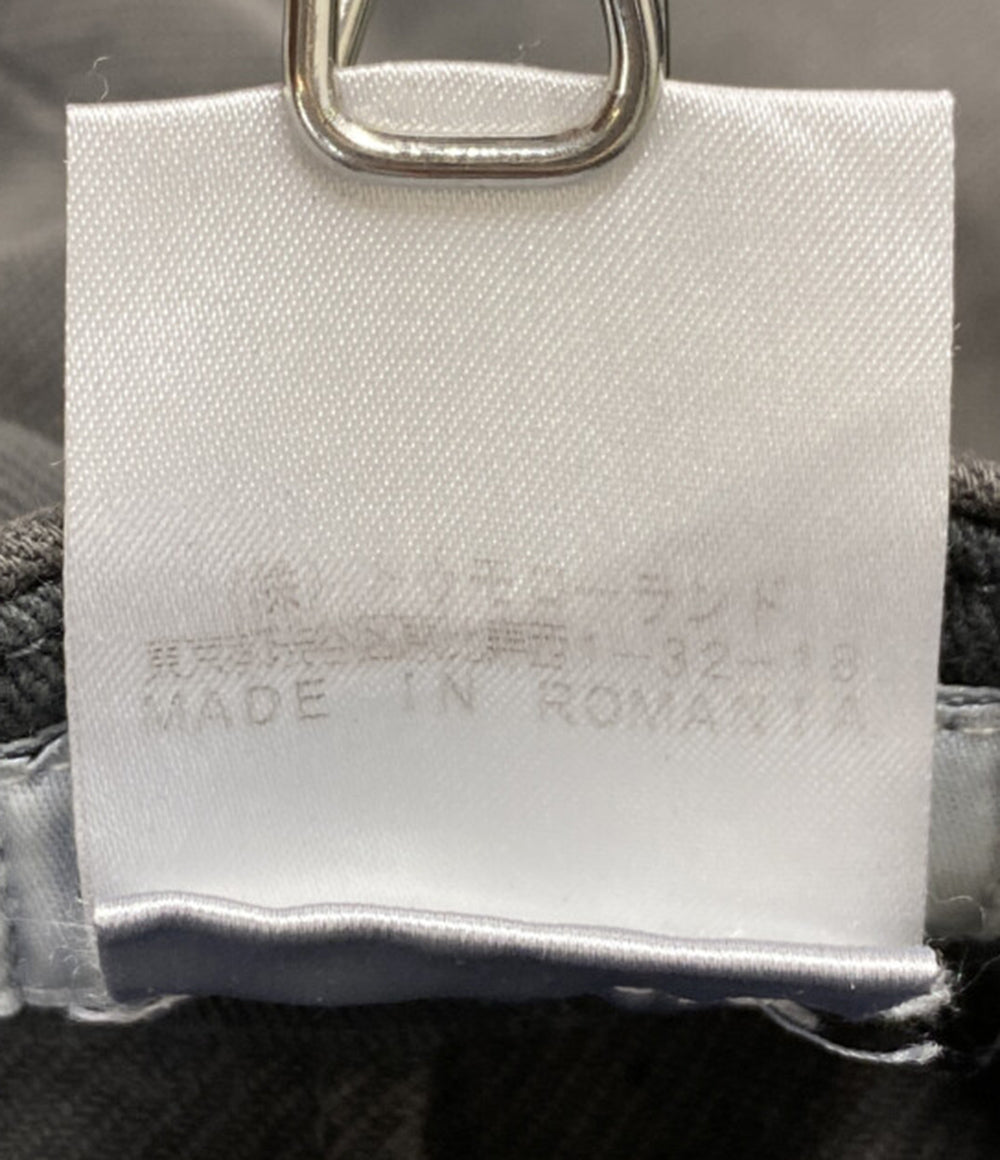 DRIES VAN NOTEN スウェットバイカーパンツ riri 73-04-44-04005 メンズ SIZE 44 ドリスヴァンノッテン