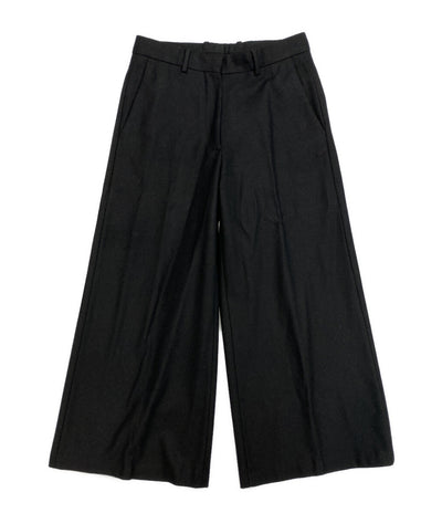 DRIES VAN NOTEN パンツ ブラック ウール ワイド 71-04-14-04012 レディース SIZE 34 ドリスヴァンノッテン