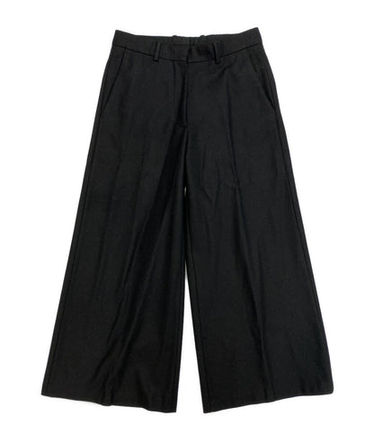 DRIES VAN NOTEN パンツ ブラック ウール ワイド 71-04-14-04012 レディース SIZE 34 ドリスヴァンノッテン