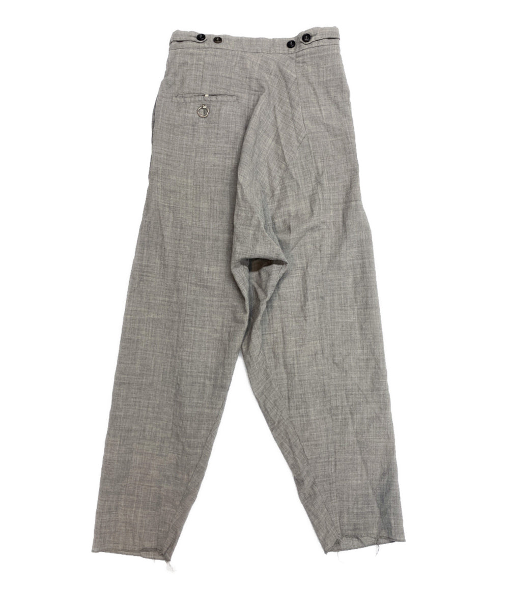DAMIR DOMA パンツ グレー ウール 変形パンツ イタリア製 メンズ SIZE 44 ダミールドーマ