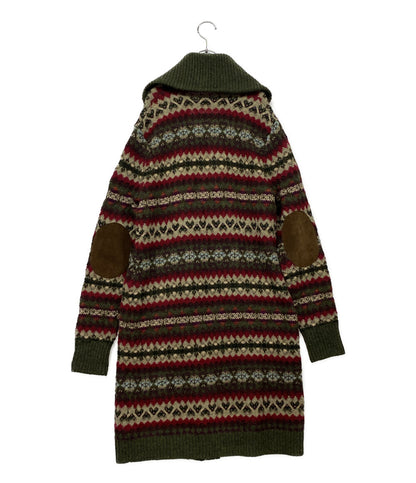 ダブル アール エル ラルフ ローレン ロングニットコート レディース SIZE 4 RRL RALPH LAUREN