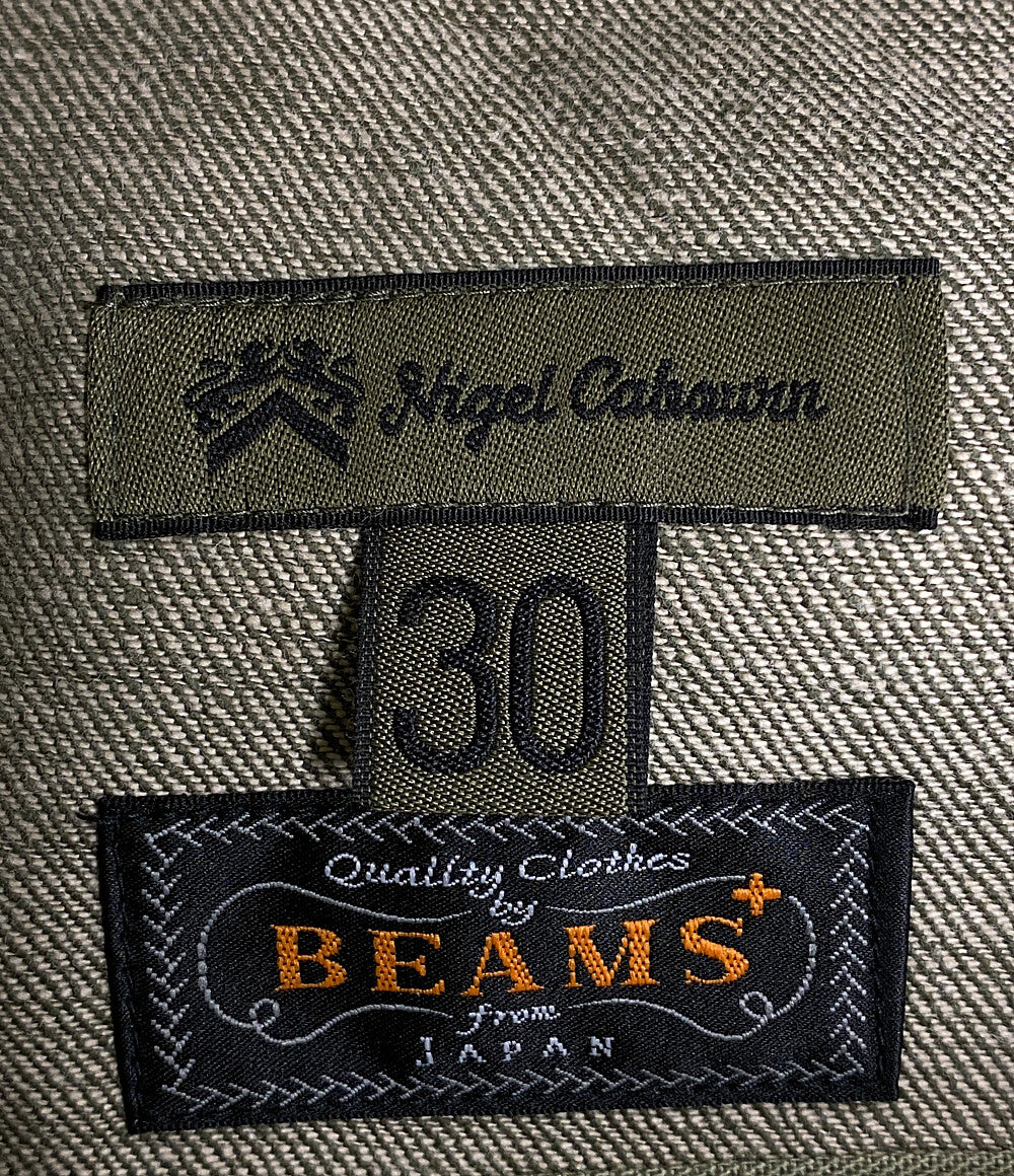 ナイジェルケーボン ビームスプラス カーゴパンツ 8047-00-50600 カーキ メンズ SIZE 30 NIGEL CABOURN BEAMS PLUS
