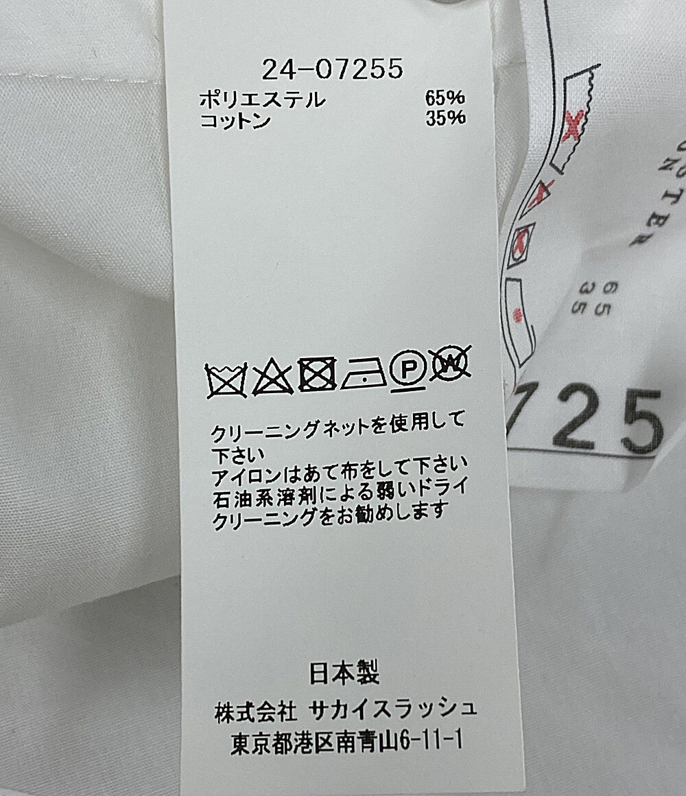 美品 sacai キャミソール 24-07255 ホワイト レディース SIZE 1 サカイ