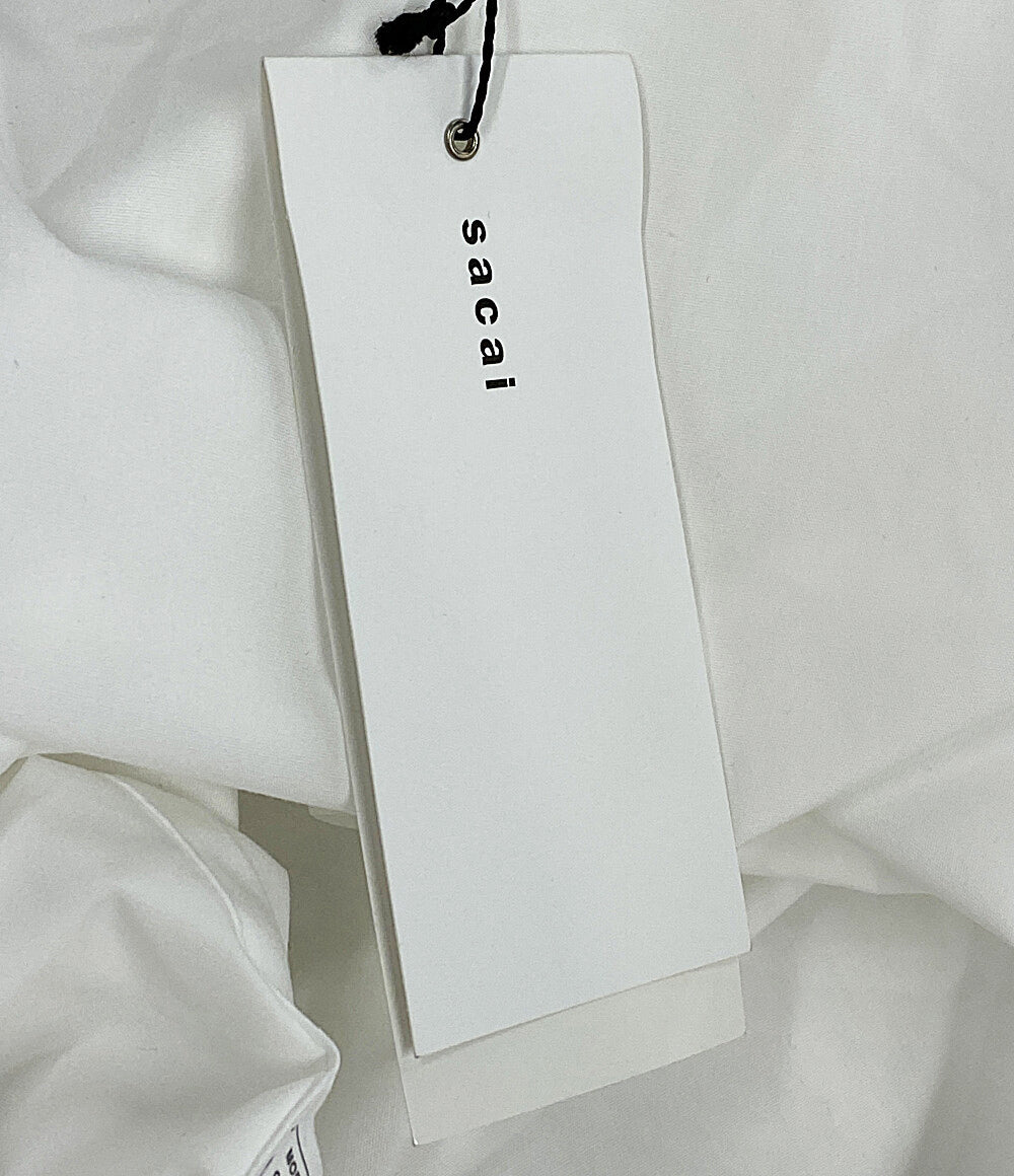 美品 sacai キャミソール 24-07255 ホワイト レディース SIZE 1 サカイ