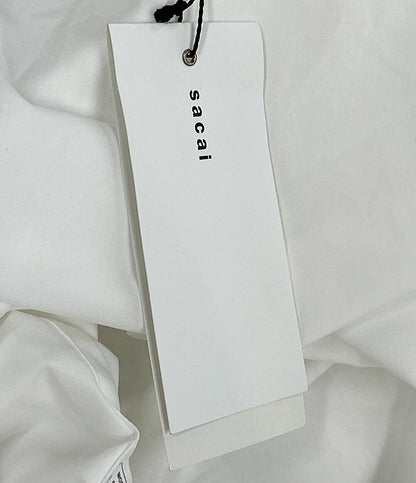 美品 sacai キャミソール 24-07255 ホワイト レディース SIZE 1 サカイ