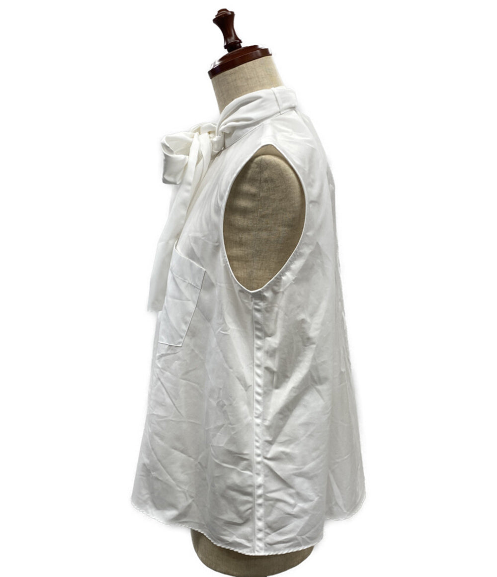 美品 sacai キャミソール 24-07255 ホワイト レディース SIZE 1 サカイ