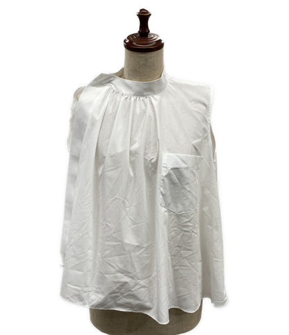 美品 sacai キャミソール 24-07255 ホワイト レディース SIZE 1 サカイ