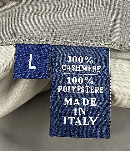 美品 FEDELI 中綿ベスト TIE YOUR TIE別注 カシミヤ100 メンズ SIZE L フェデリ