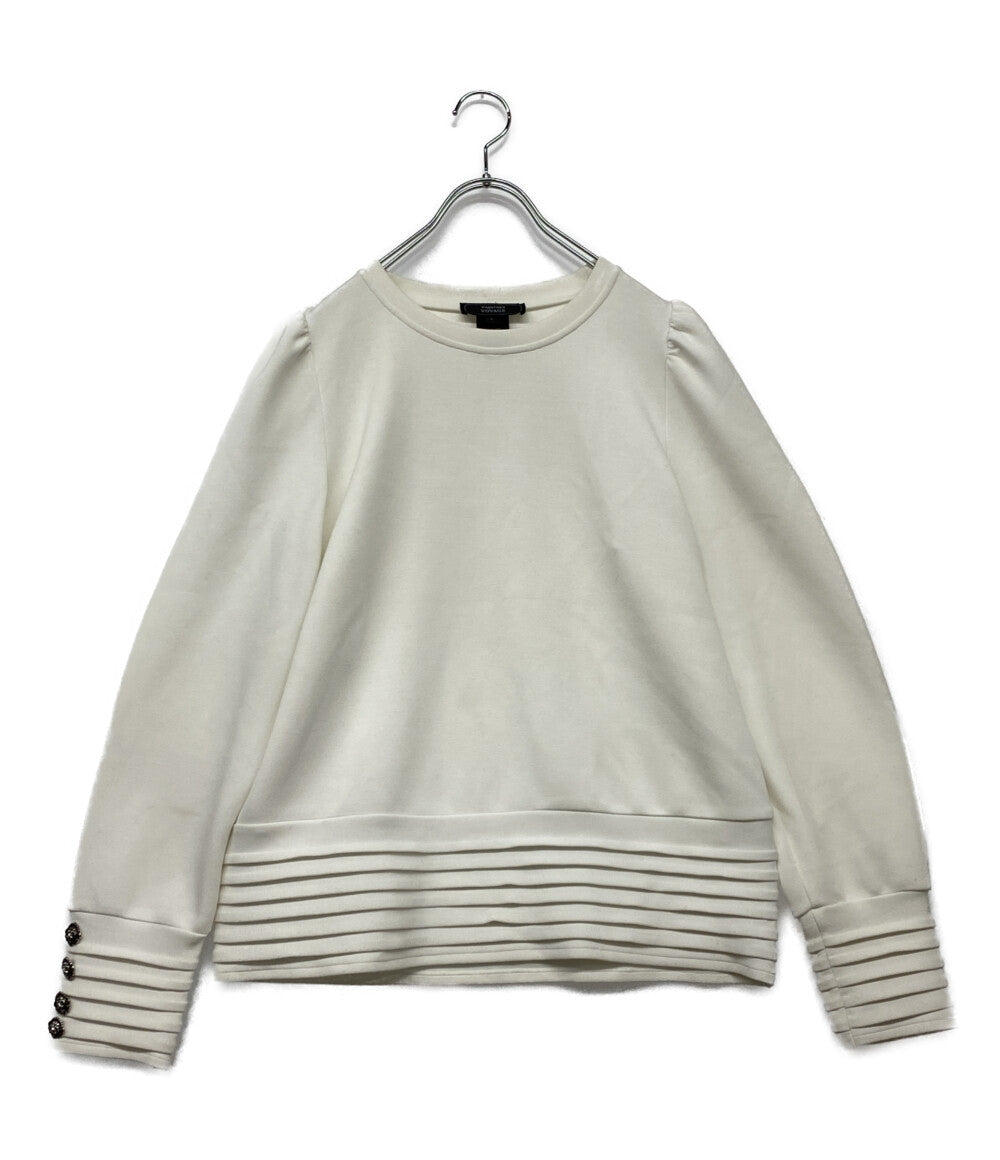 vaqutaux VOYAGE ヴァクトーヴォヤージュ カットソー ホワイト レディース SIZE L