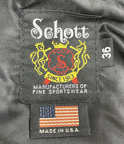 ショット ライダースジャケット 7822950009 シングルライダース メンズ SIZE 36 SCHOTT