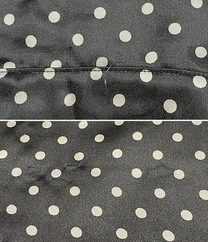 COMME des GARCONS ブラウス サテン ドッド 1K-B019 レディース SIZE XS コムデギャルソン