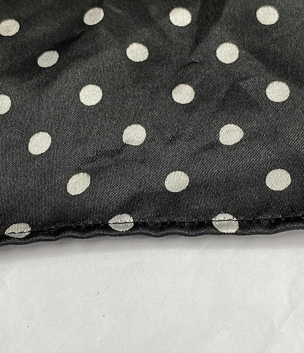 COMME des GARCONS ブラウス サテン ドッド 1K-B019 レディース SIZE XS コムデギャルソン