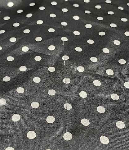 COMME des GARCONS ブラウス サテン ドッド 1K-B019 レディース SIZE XS コムデギャルソン