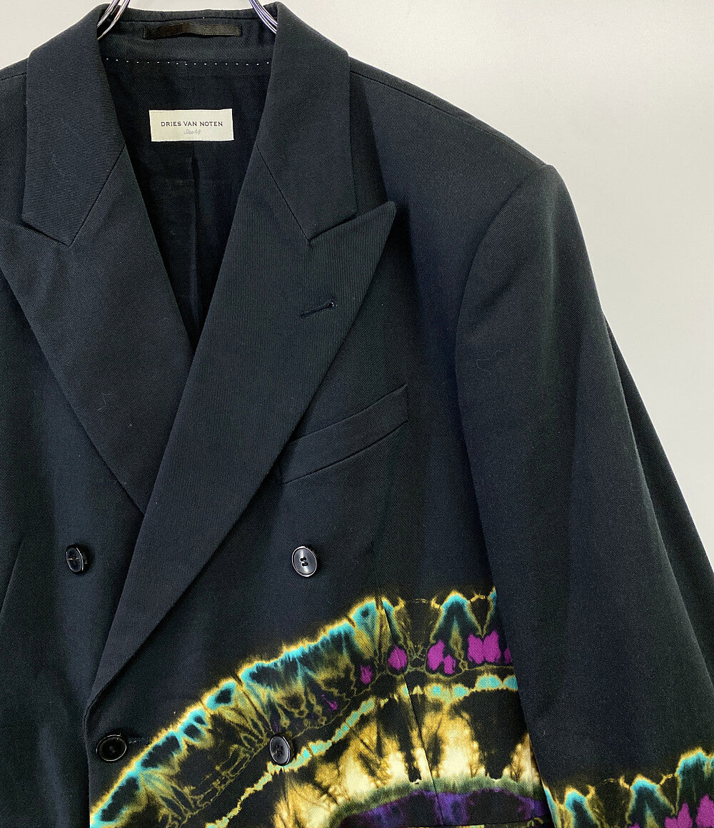 DRIES VAN NOTEN テーラードジャケット ダブル タイダイ メンズ SIZE 48 ドリスヴァンノッテン