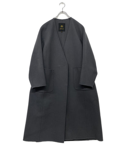 Drawer ケヌキムソウコート ノーカラー 6525-234-0709 レディース SIZE 36 ドゥロワー