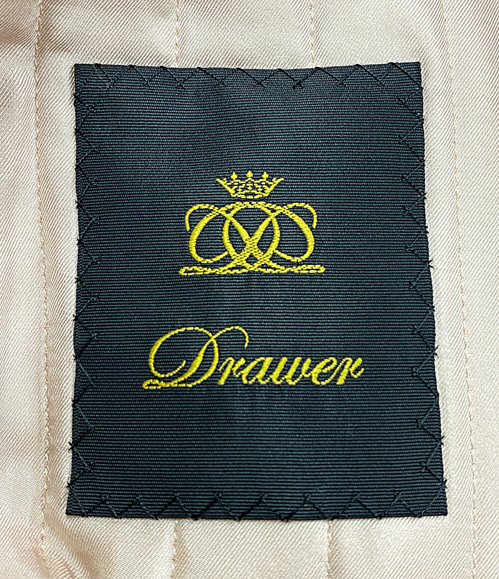 Drawer ブロックチェックパディングシャツジャケット レディース SIZE - ドゥロワー