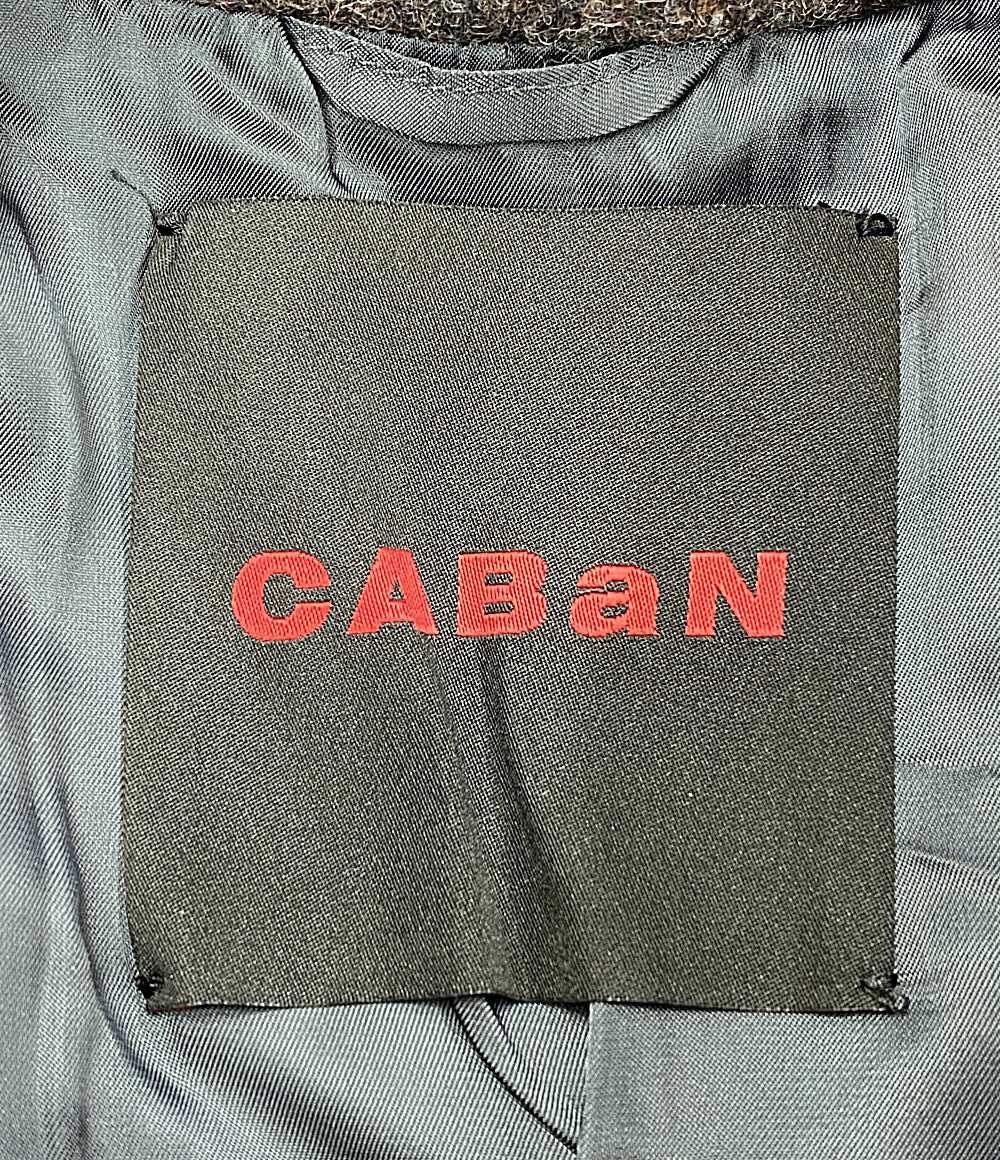 美品 キャバン ジャケット チェックメルトン CPO メンズ SIZE M CABaN