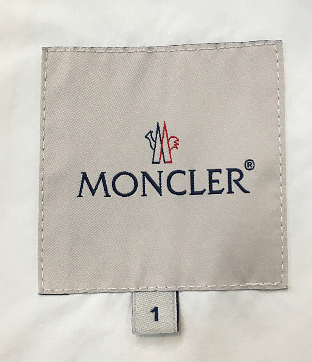 モンクレール  ナイロンフルジップパーカー NylonFullZipPk WH      レディース SIZE 1  MONCLER