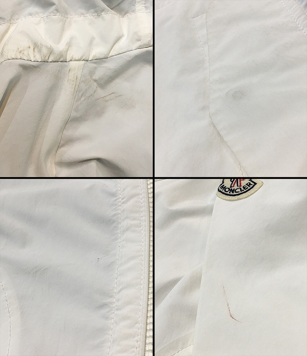 モンクレール  ナイロンフルジップパーカー NylonFullZipPk WH      レディース SIZE 1  MONCLER