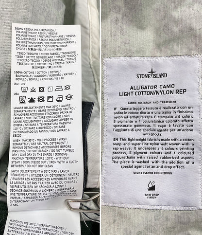 STONE ISLAND ジャケット alligator camo 6815454E2 メンズ SIZE S ストーンアイランド