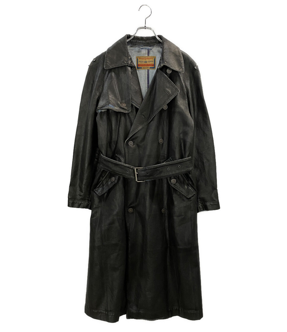 ディーゼル コーティングデニムトレンチコート メンズ SIZE S DIESEL