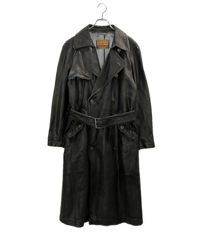 ディーゼル コーティングデニムトレンチコート メンズ SIZE S DIESEL