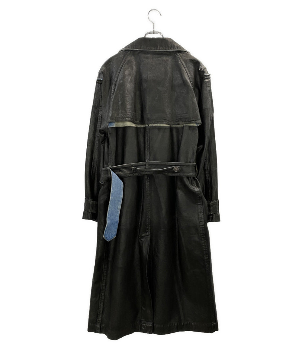 ディーゼル コーティングデニムトレンチコート メンズ SIZE S DIESEL