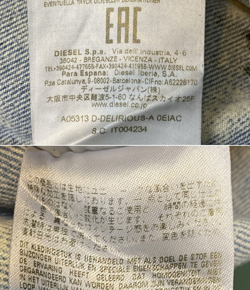 ディーゼル コーティングデニムトレンチコート メンズ SIZE S DIESEL