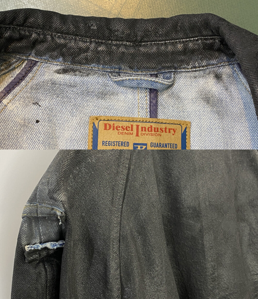 ディーゼル コーティングデニムトレンチコート メンズ SIZE S DIESEL