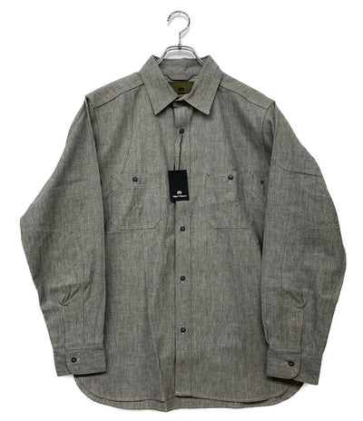 ナイジェルケーボン 美品 長袖シャツ 8047-00-10051 NEW MEDICAL SHIRT      メンズ SIZE 50  NIGEL CABOURN
