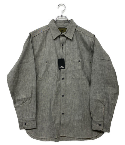 ナイジェルケーボン 美品 長袖シャツ 8047-00-10051 NEW MEDICAL SHIRT      メンズ SIZE 50  NIGEL CABOURN