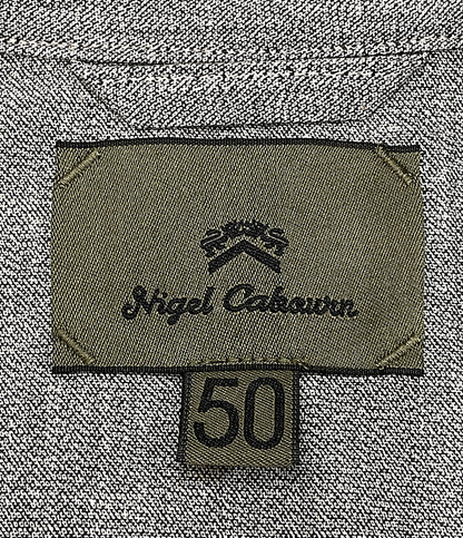ナイジェルケーボン 美品 長袖シャツ 8047-00-10051 NEW MEDICAL SHIRT      メンズ SIZE 50  NIGEL CABOURN