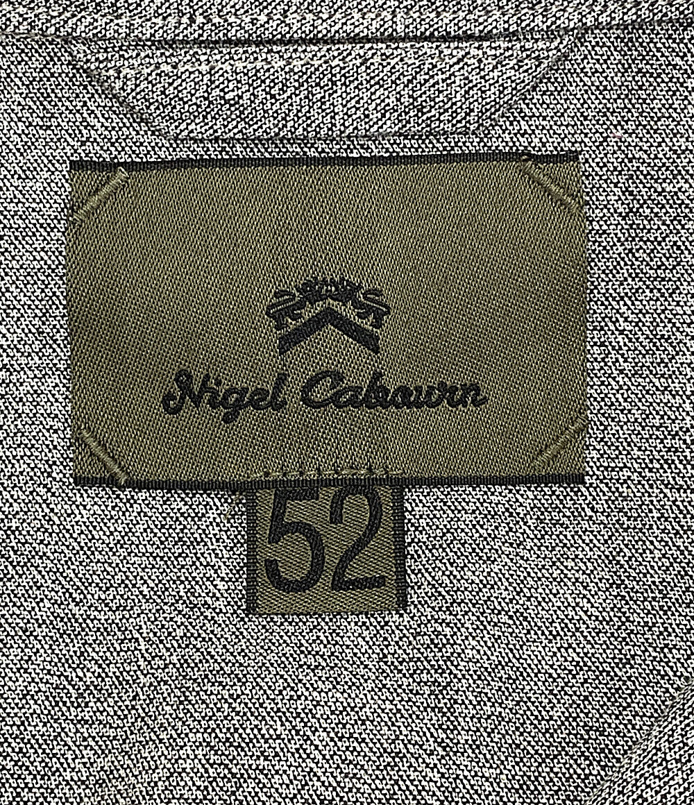 ナイジェルケーボン 美品 長袖シャツ 8047-00-10051 NEW MEDICAL SHIRT      メンズ SIZE 52  NIGEL CABOURN