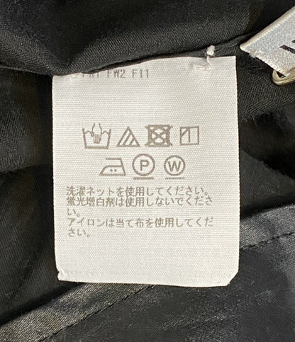 ISSEY MIYAKE 長袖シャツ LUSTER SHIRT ブラック IM23FJ022 メンズ SIZE 2 イッセイミヤケ