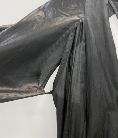 ISSEY MIYAKE 長袖シャツ LUSTER SHIRT ブラック IM23FJ022 メンズ SIZE 2 イッセイミヤケ