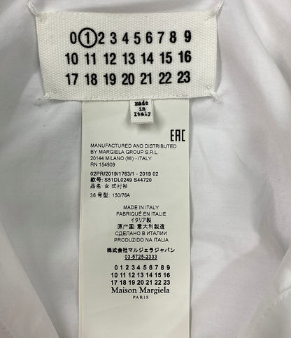 Maison Margiela 長袖シャツ ビッグシルエットシャツ ホワイト メンズ SIZE 36 メゾンマルジェラ