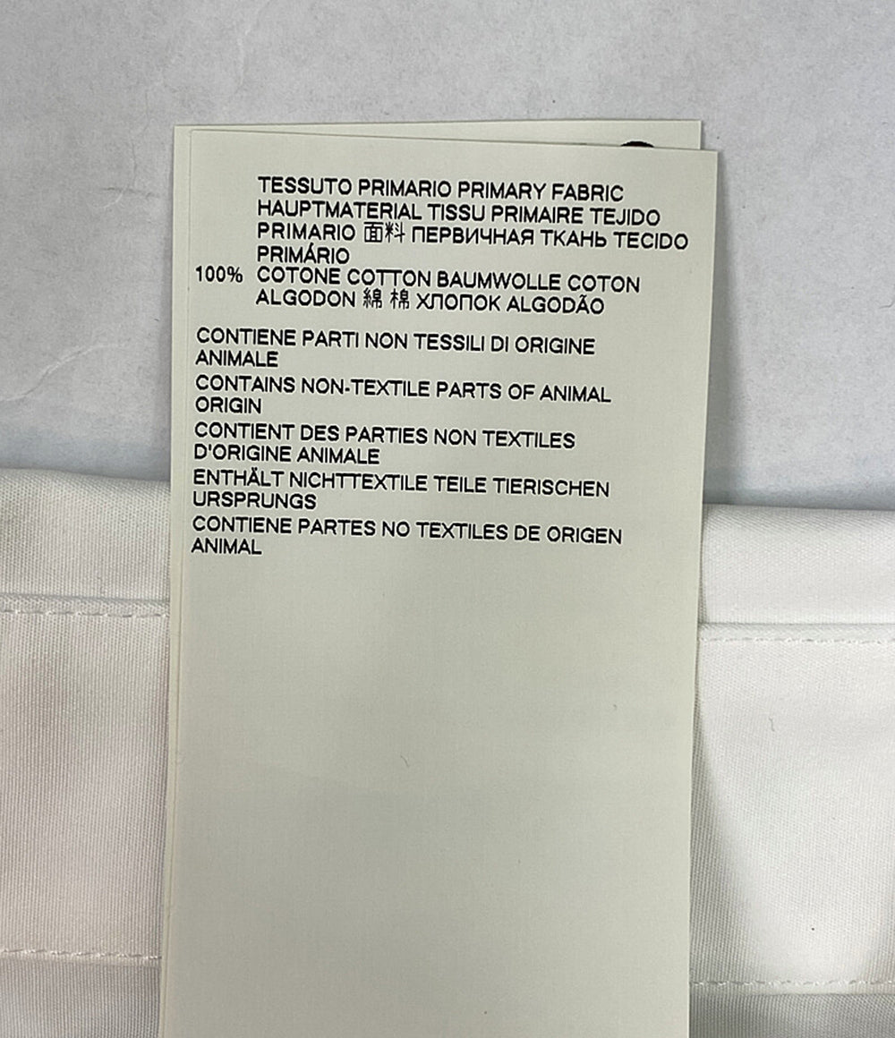 Maison Margiela 長袖シャツ ビッグシルエットシャツ ホワイト メンズ SIZE 36 メゾンマルジェラ